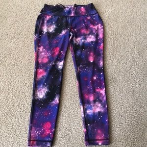 Galaxy workout leggings